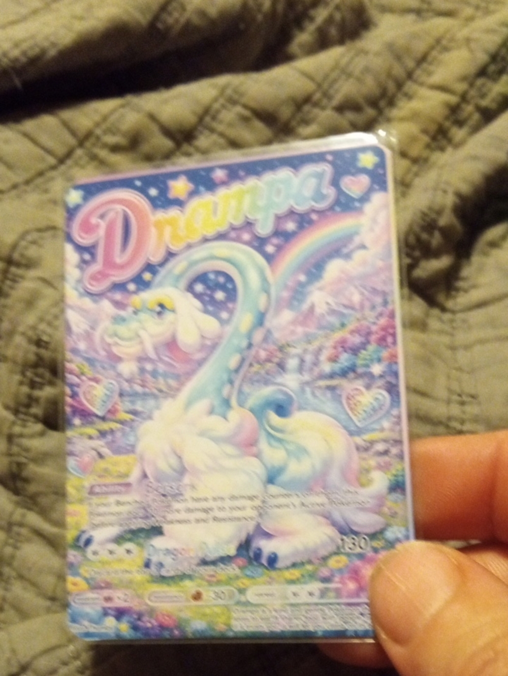 Pokemon Dreampod Pastel Sleeve - Blue Pink Purple Rainbow